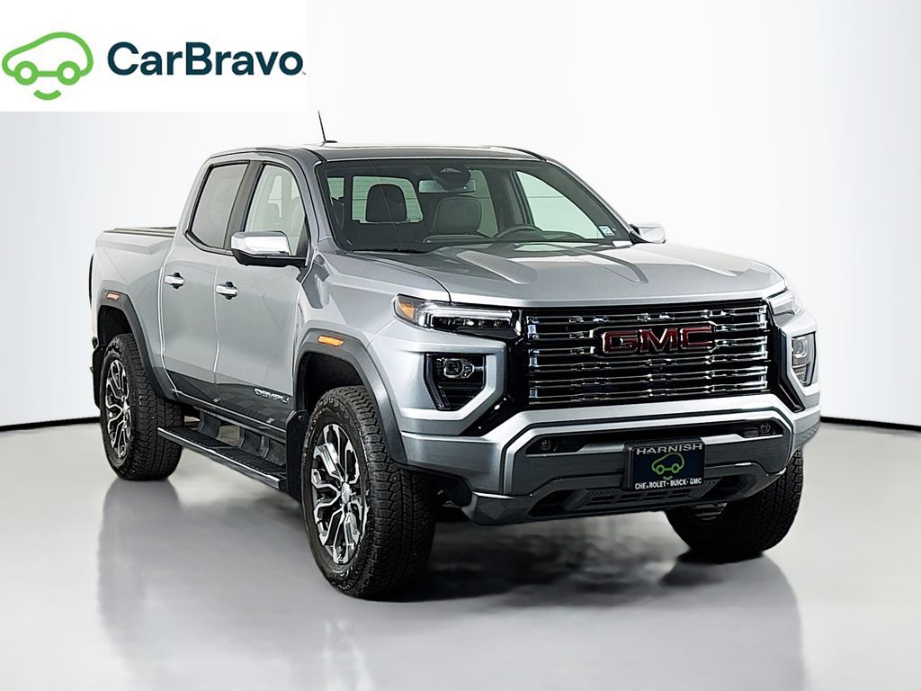 Sterling Metallic 2026 GMC Canyon Denali Crew Cab 4WD Pickup Truck Four-Wheel Drive 8-Speed Automatic