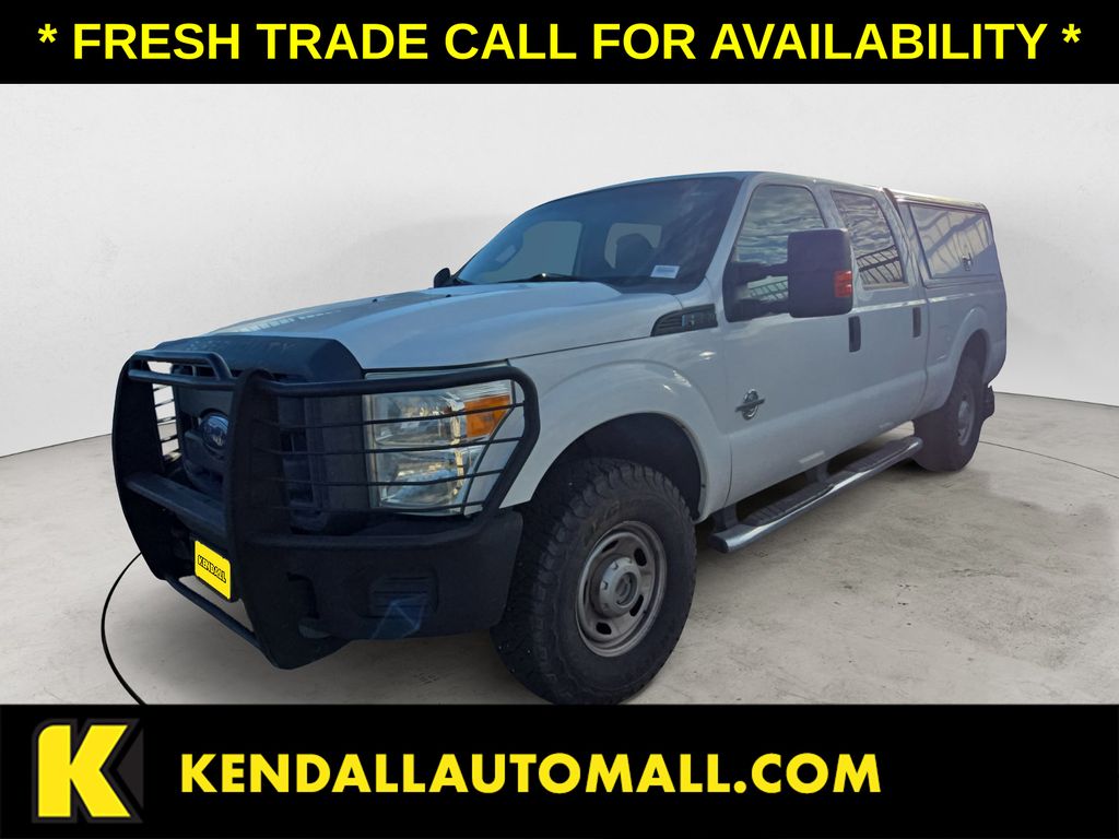 Oxford White 2013 Ford F-250 Super Duty Pickup Truck Four-Wheel Drive 6-Speed Automatic Overdrive