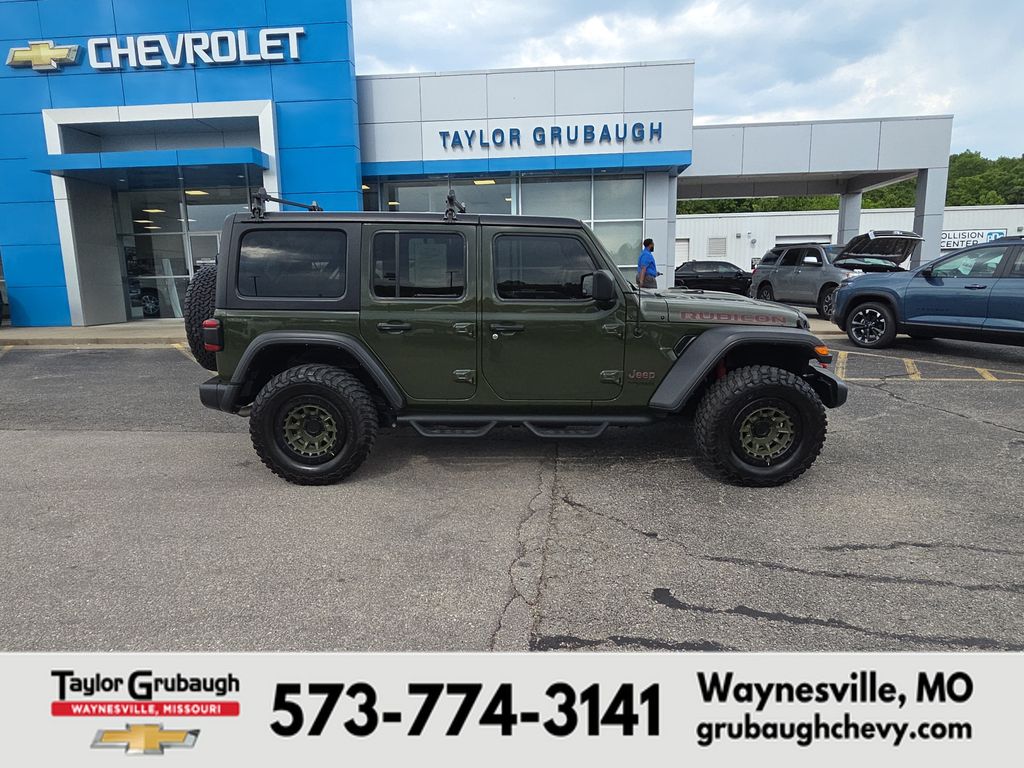 Sarge Green Clearcoat 2021 Jeep Wrangler SUV / Crossover Four-Wheel Drive 8-Speed Automatic