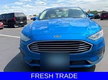 Blue Metallic 2019 Ford Fusion Sedan Front-Wheel Drive 6-Speed Automatic
