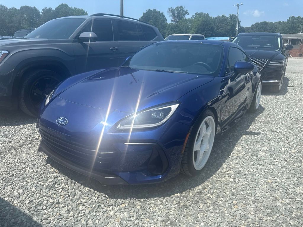 Sapphire Blue Pearl 2023 Subaru BRZ Coupe Rear-Wheel Drive 6-Speed Manual