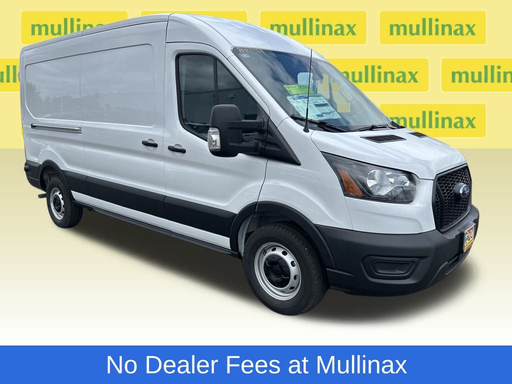 Oxford White 2025 Ford Transit Cargo 250 Medium Roof LB RWD Van Rear-Wheel Drive