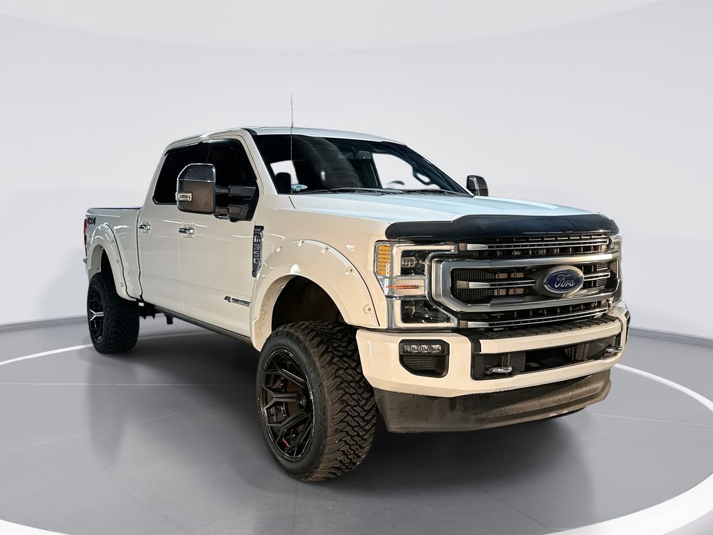 2020 Ford F-350SD Platinum White at Mazda of Columbia