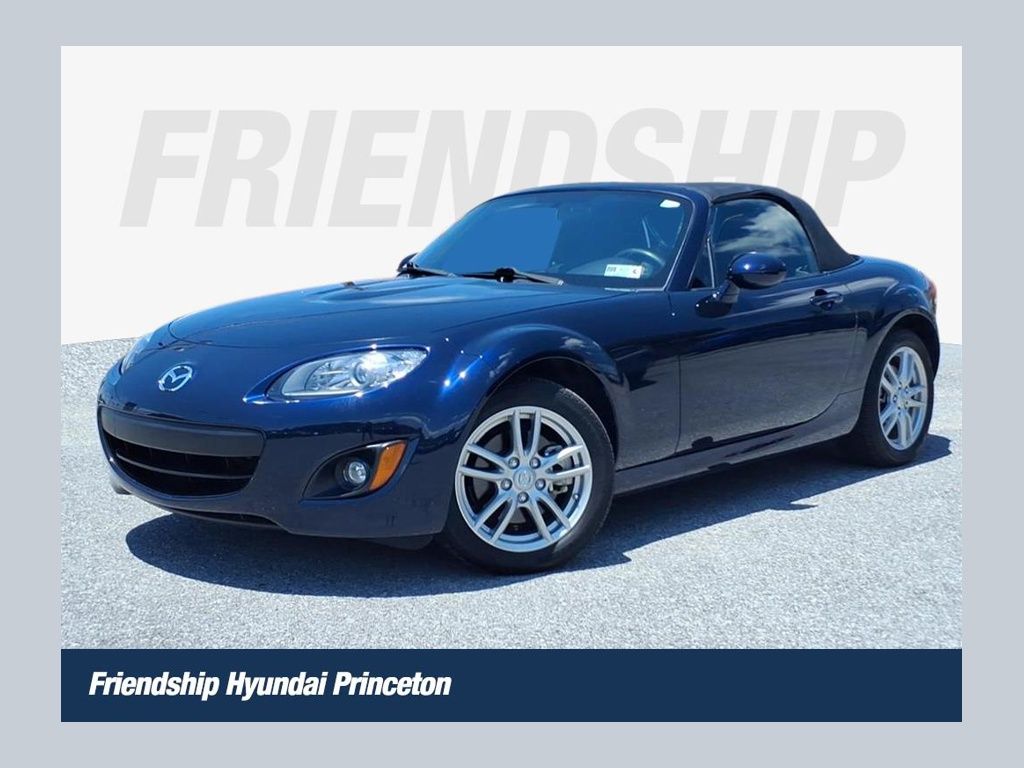 Stormy Blue Mica 2012 Mazda MX-5 Miata Sport RWD Convertible Rear-Wheel Drive 5-Speed Manual