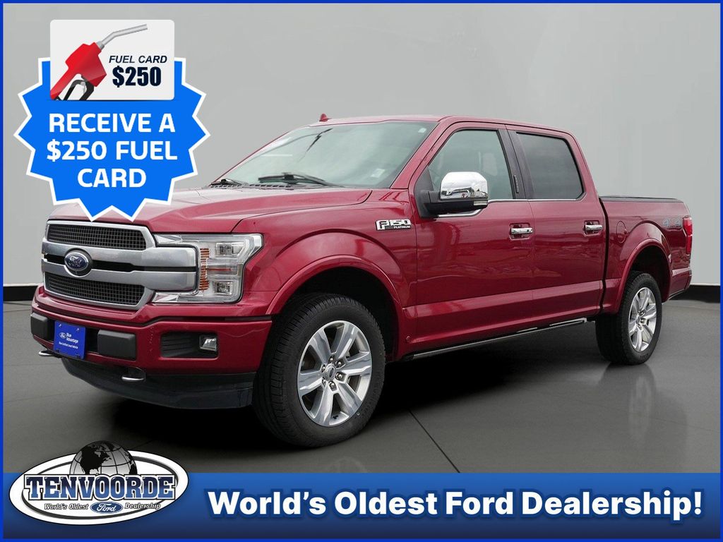Ruby Red Metallic 2019 Ford F-150 Pickup Truck Four-Wheel Drive Automatic