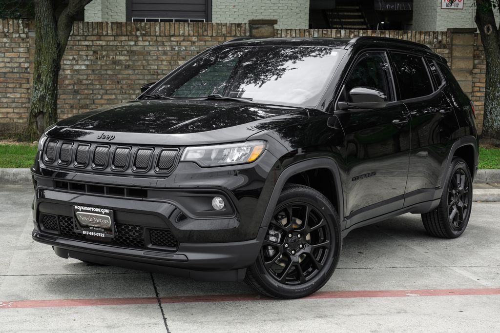 used 2022 Jeep Compass car, priced at $23,655