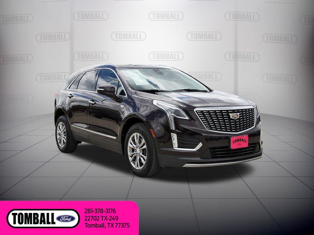 Garnet Metallic 2021 Cadillac XT5 SUV / Crossover Front-Wheel Drive 9-Speed Automatic