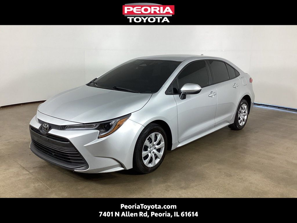 Classic Silver Metallic 2023 Toyota Corolla Sedan Front-Wheel Drive Continuously Variable Transmission