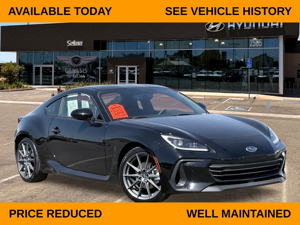 Crystal Black Silica 2023 Subaru BRZ Coupe Rear-Wheel Drive 6-Speed Manual