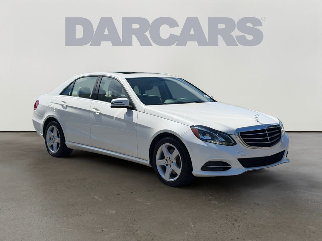 Diamond White 2016 Mercedes-Benz E-Class Sedan All-Wheel Drive 7-Speed Automatic