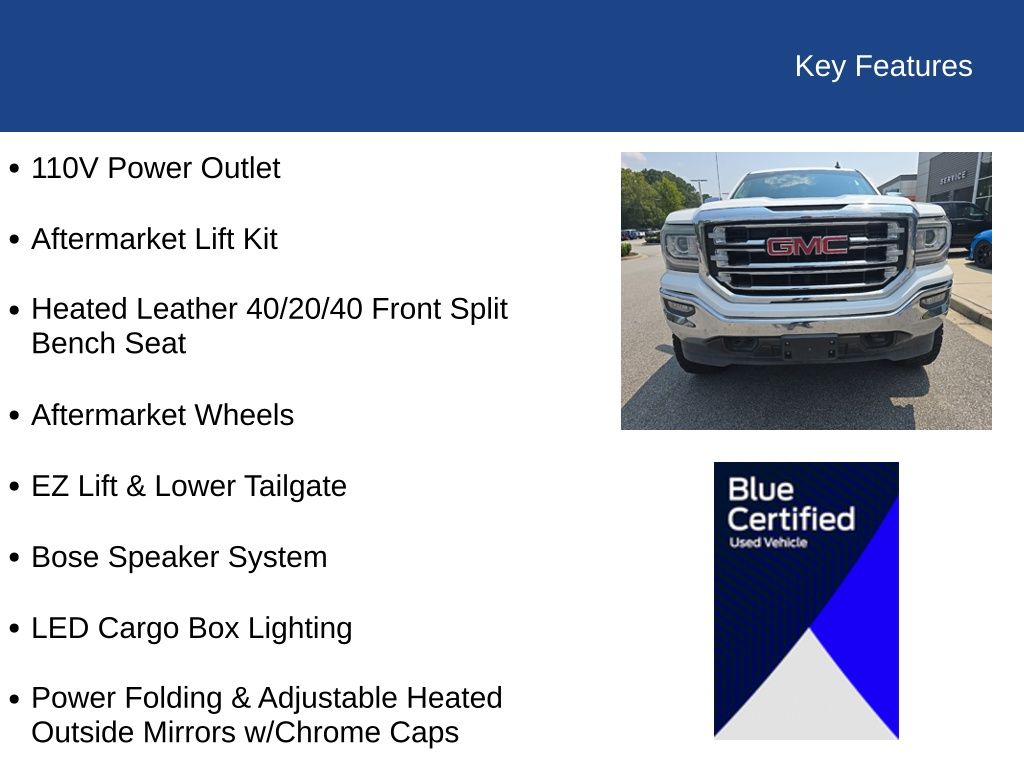 2018 GMC Sierra 1500 SLT