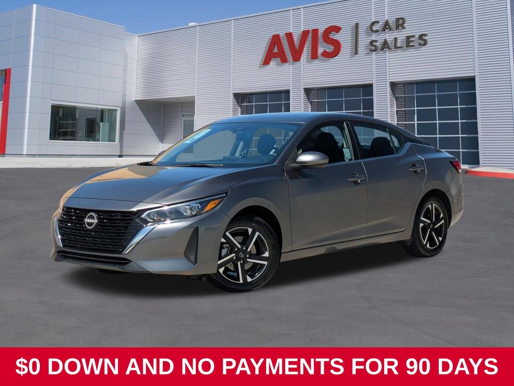 Gray (Gun Metallic) 2025 Nissan Sentra Sedan Front-Wheel Drive Continuously Variable Transmission