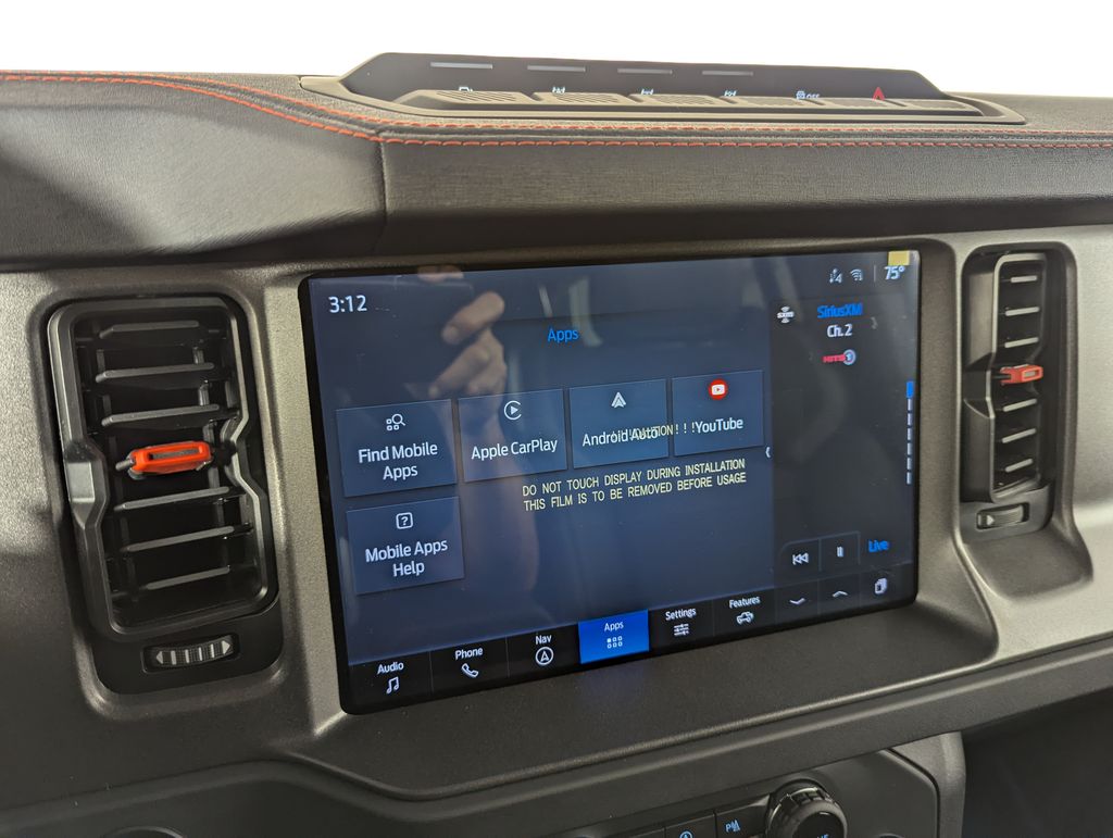 2025 Ford Bronco Raptor Red at Walterboro Ford