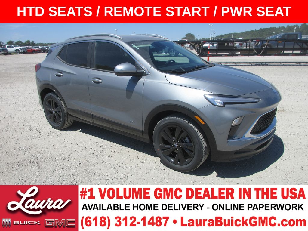 Moonstone Gray Metallic 2026 Buick Encore GX SUV / Crossover Front-Wheel Drive Continuously Variable Transmission