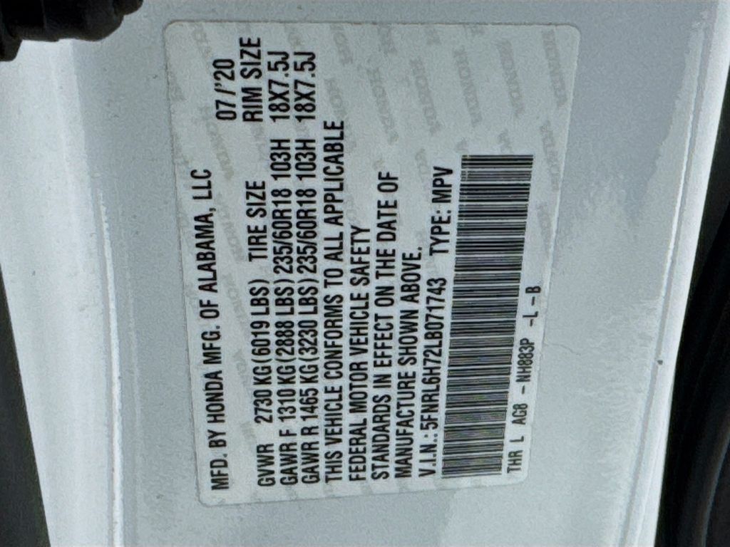 Used Car 2020 Honda Odyssey  Ex-l For Sale Under $30,000 In Austin, Texas