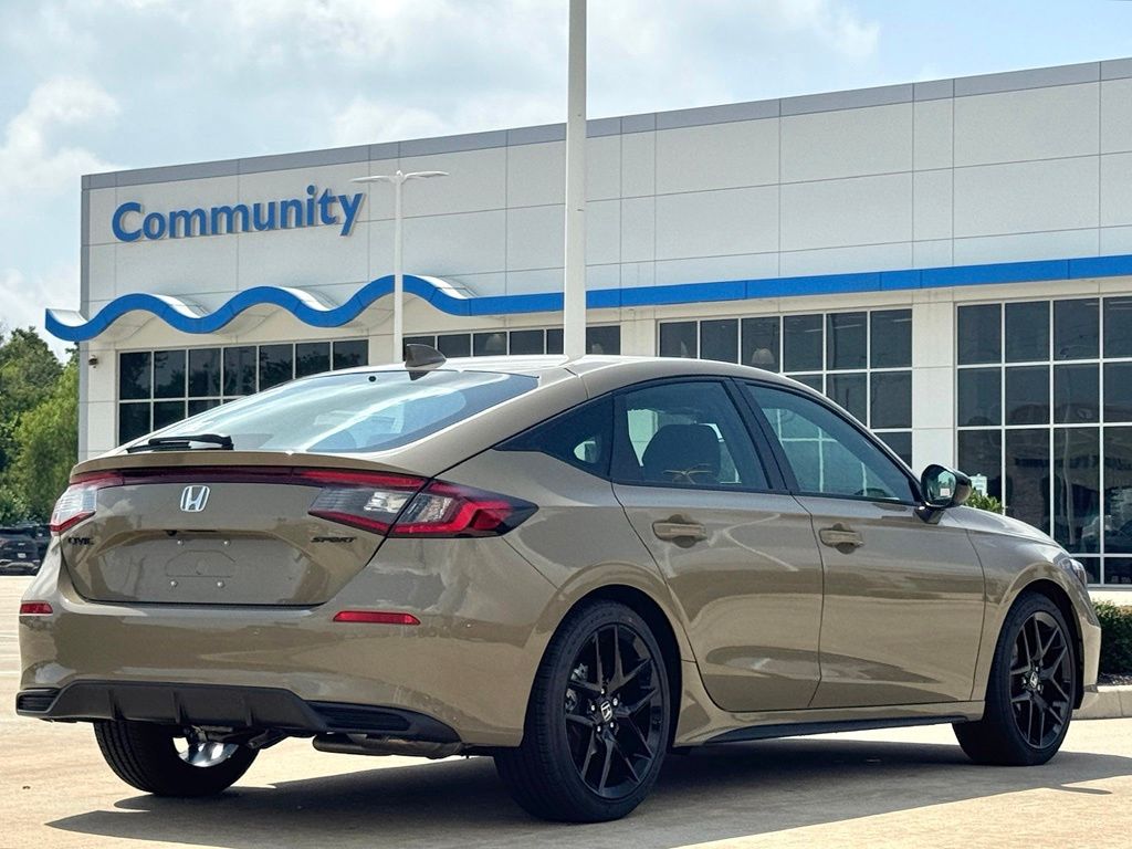 2026 Honda Civic Sport Tan at Community Honda