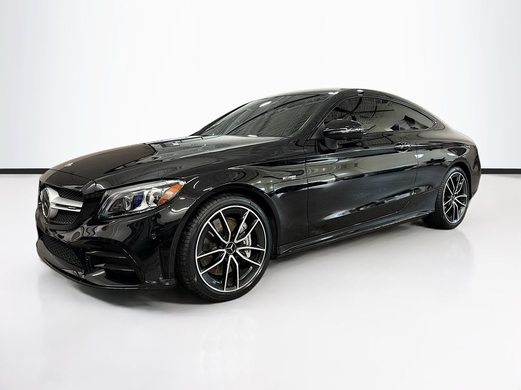 Obsidian Black Metallic 2023 Mercedes-Benz C-Class Convertible All-Wheel Drive 9-Speed Automatic