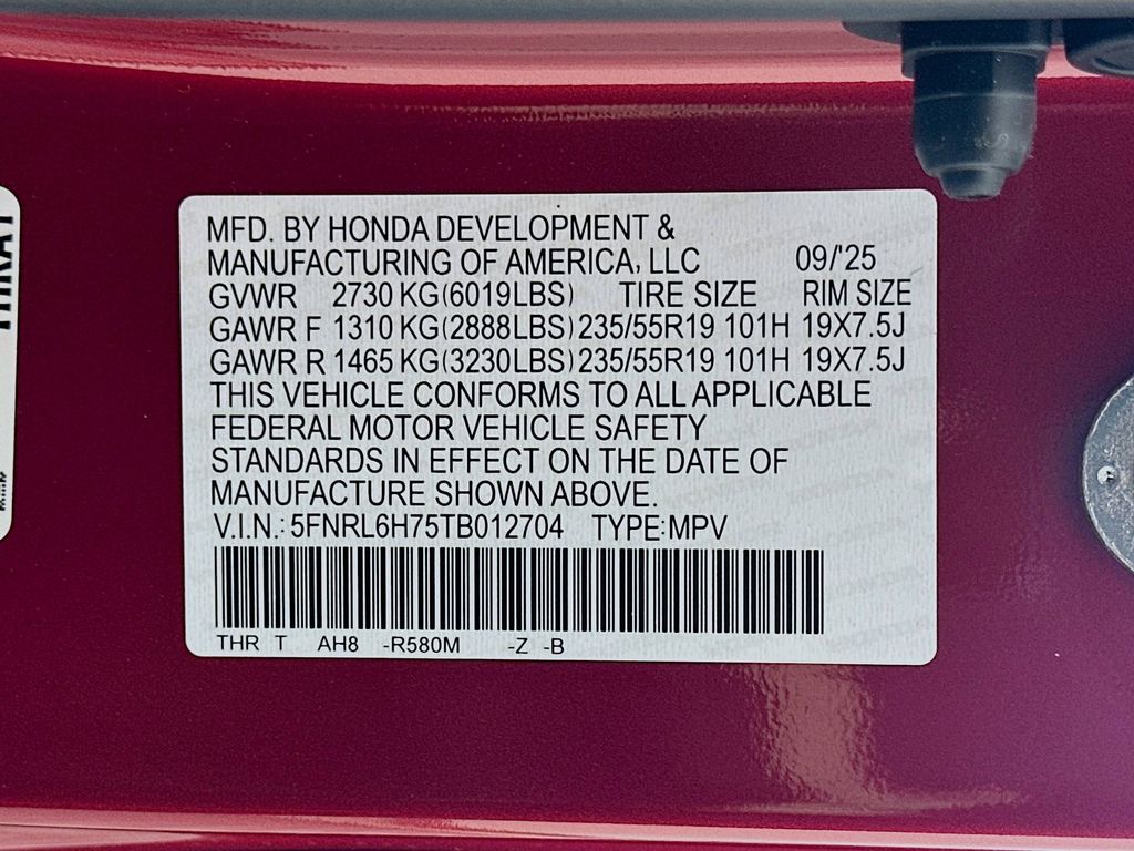 Thumbnail: 2026 Honda Odyssey - 23