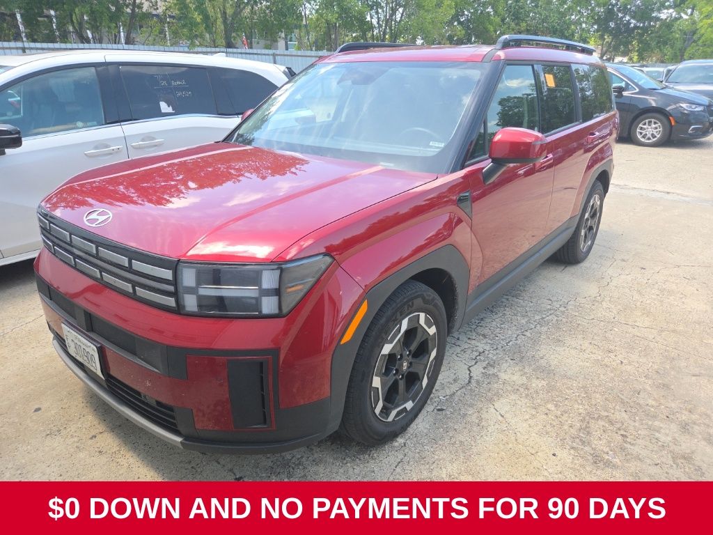 Red 2025 Hyundai Santa Fe SUV / Crossover Front-Wheel Drive Automatic