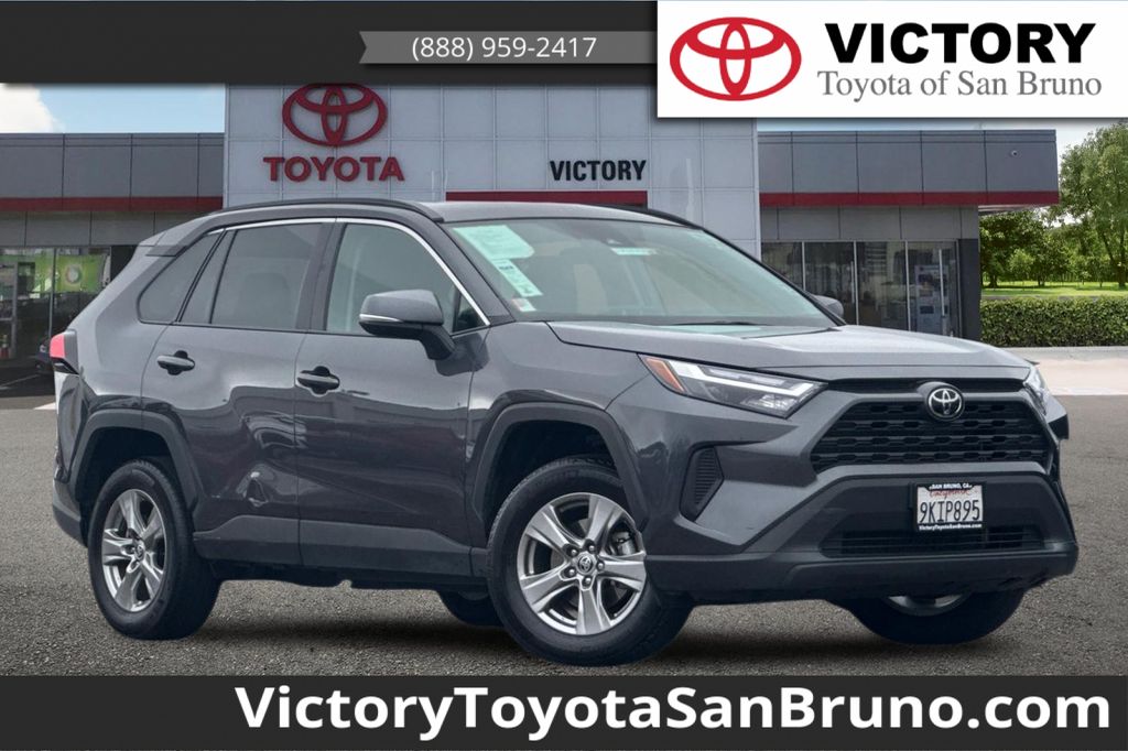 Magnetic Gray Metallic 2024 Toyota RAV4 SUV / Crossover All-Wheel Drive 8-Speed Automatic