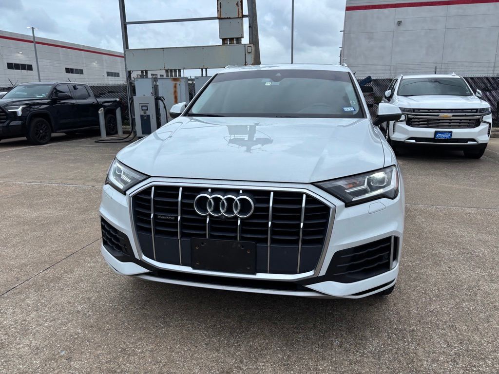2020 Audi Q7 55 Premium Plus White at Ultimate Motorsports