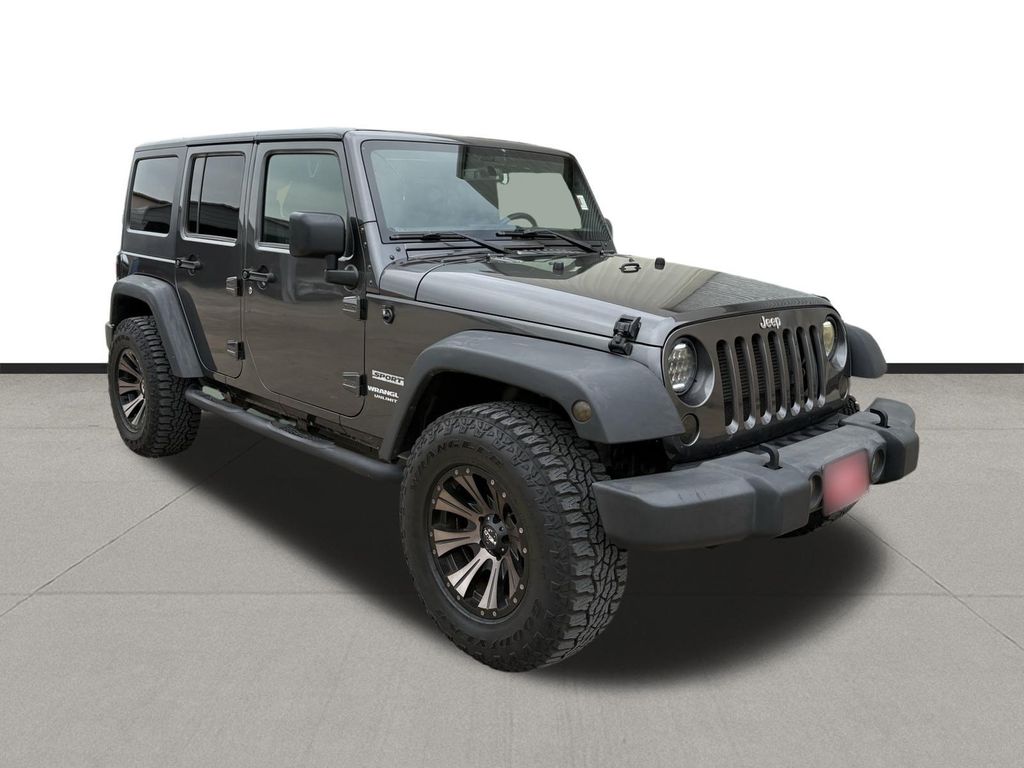 2017 Jeep Wrangler Unlimited Sport Gray at Don McGill Toyota