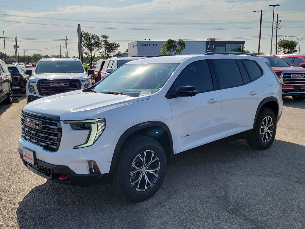 2026 GMC Acadia AT4 White at Brown Buick GMC