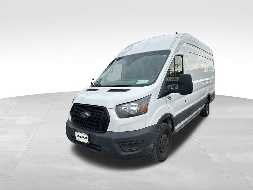 2021 Oxford White Ford Transit Cargo Van Base RWD Van