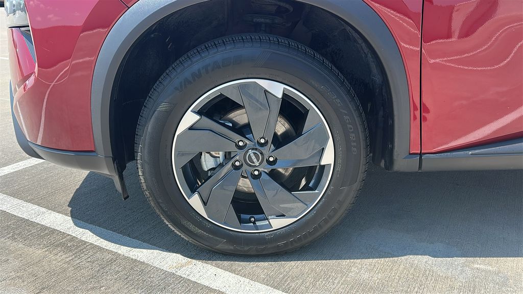 2025 Nissan Rogue SV Red at South Houston Nissan