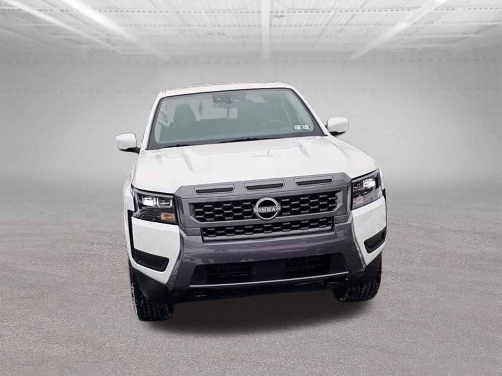 2026 Nissan Frontier SV White at John Sisson Motors