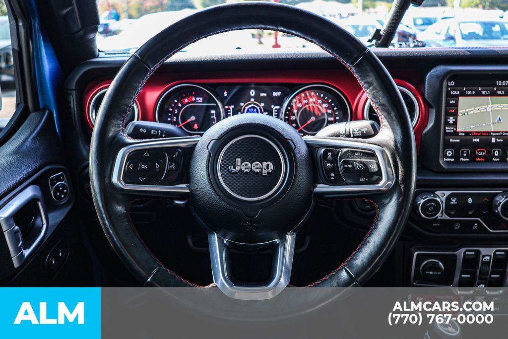 Used 2021 Blue Jeep Rubicon image 29