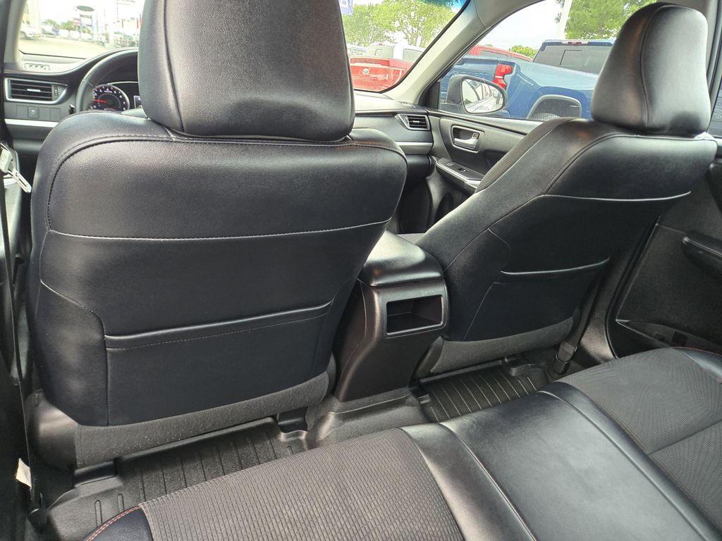 2017 Toyota Camry SE White at Gullo Toyota