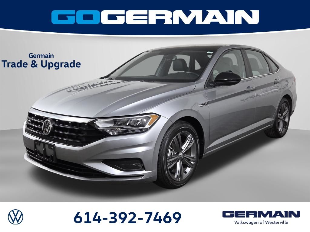 Pyrite Silver Metallic 2021 Volkswagen Jetta R-Line FWD Sedan Front-Wheel Drive 8-Speed Automatic