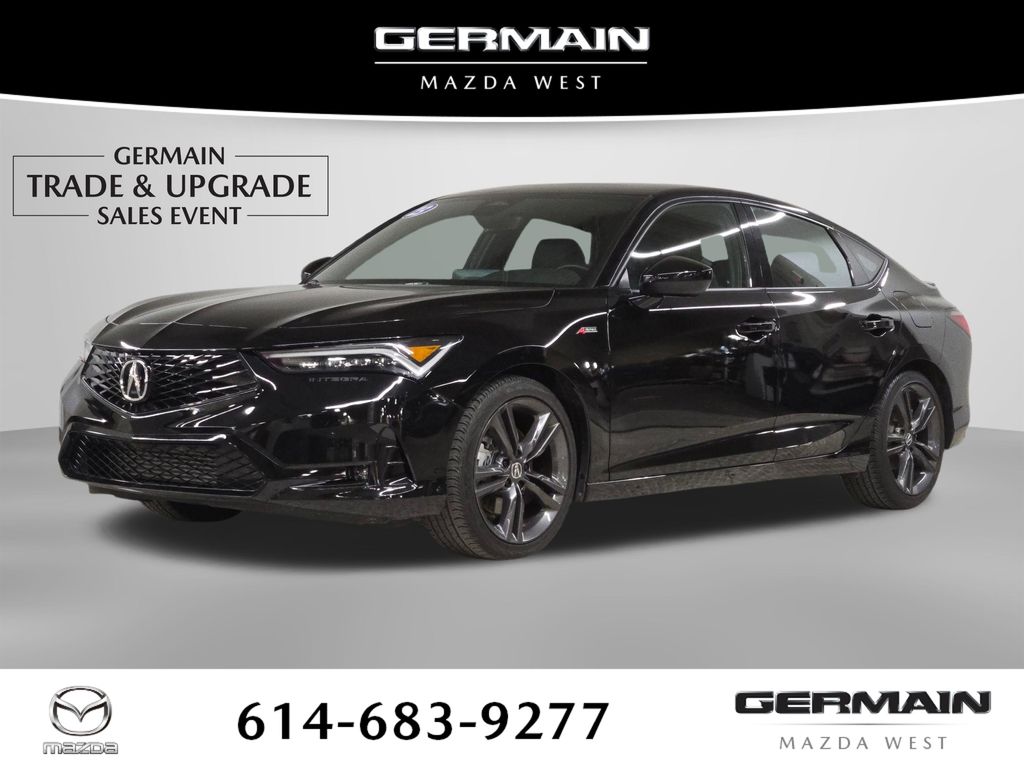 Majestic Black Pearl 2023 Acura Integra FWD with A-SPEC Package Sedan Front-Wheel Drive Continuously Variable Transmission