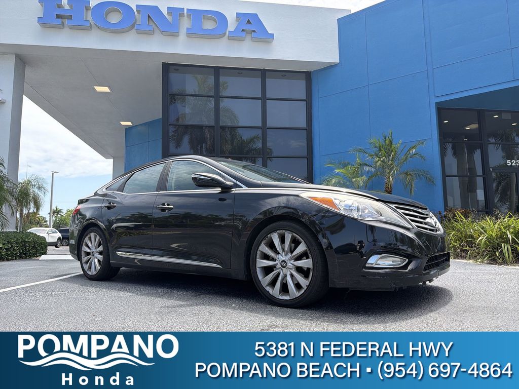 Black Onyx Pearl 2013 Hyundai Azera FWD Sedan Front-Wheel Drive 6-Speed Automatic