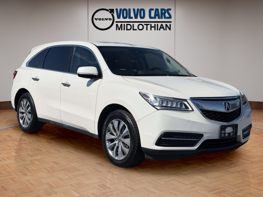 White Diamond Pearl 2016 Acura MDX SH-AWD with Technology Package SUV / Crossover All-Wheel Drive 9-Speed Automatic