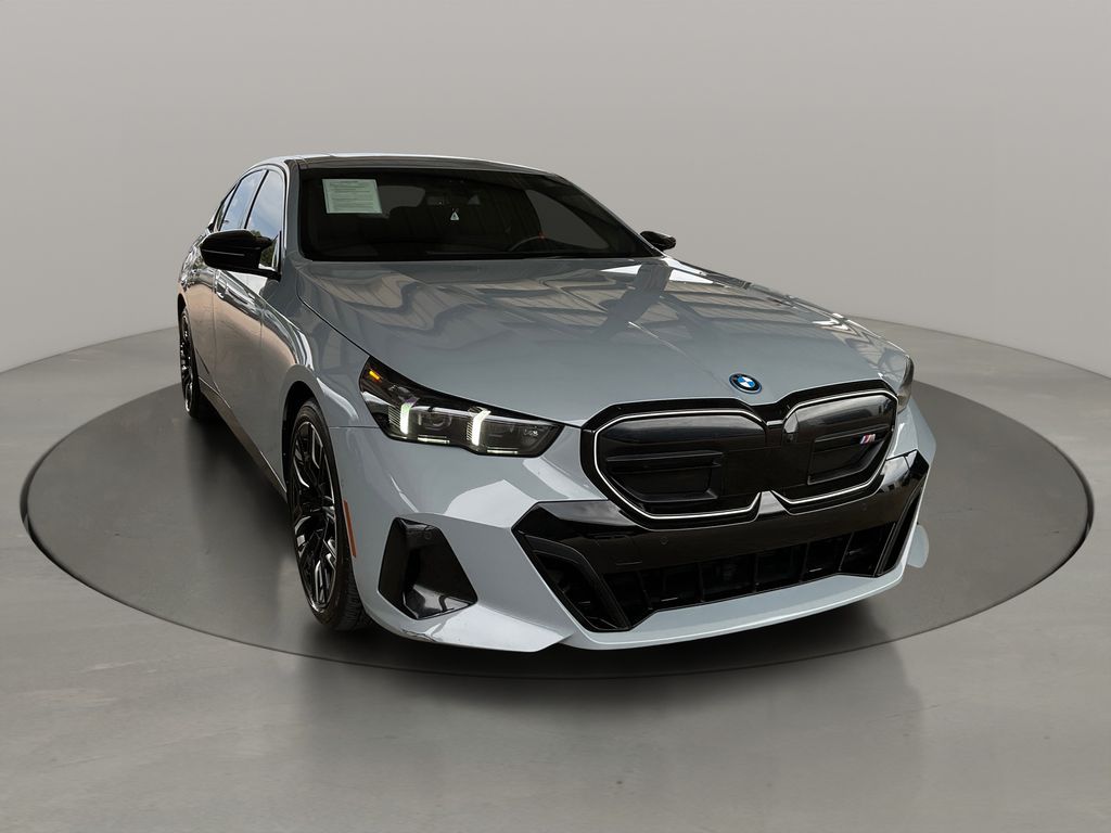 Brooklyn Gray Metallic 2024 BMW i5 M60 AWD Sedan All-Wheel Drive Automatic