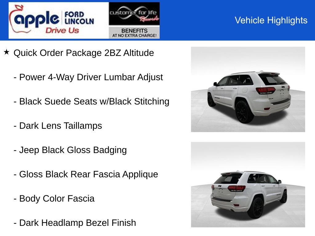 2018 Jeep Grand Cherokee Altitude 4x4