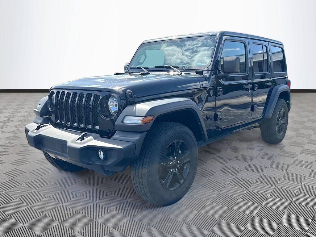 Black Clearcoat 2023 Jeep Wrangler Sport 4-Door 4WD SUV / Crossover Four-Wheel Drive 8-Speed Automatic