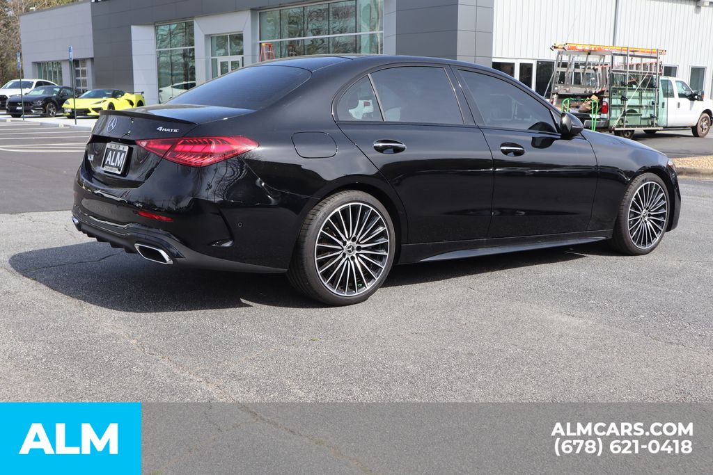 Used 2025 Black Mercedes-Benz C 300 image 6