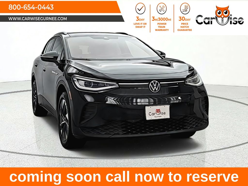 Black Metallic 2022 Volkswagen ID.4 SUV / Crossover All-Wheel Drive Automatic