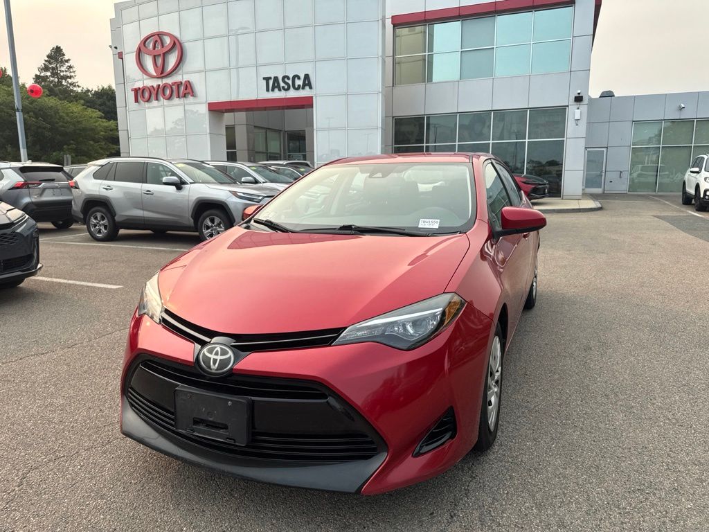 Used 2018 Red Toyota LE image 2