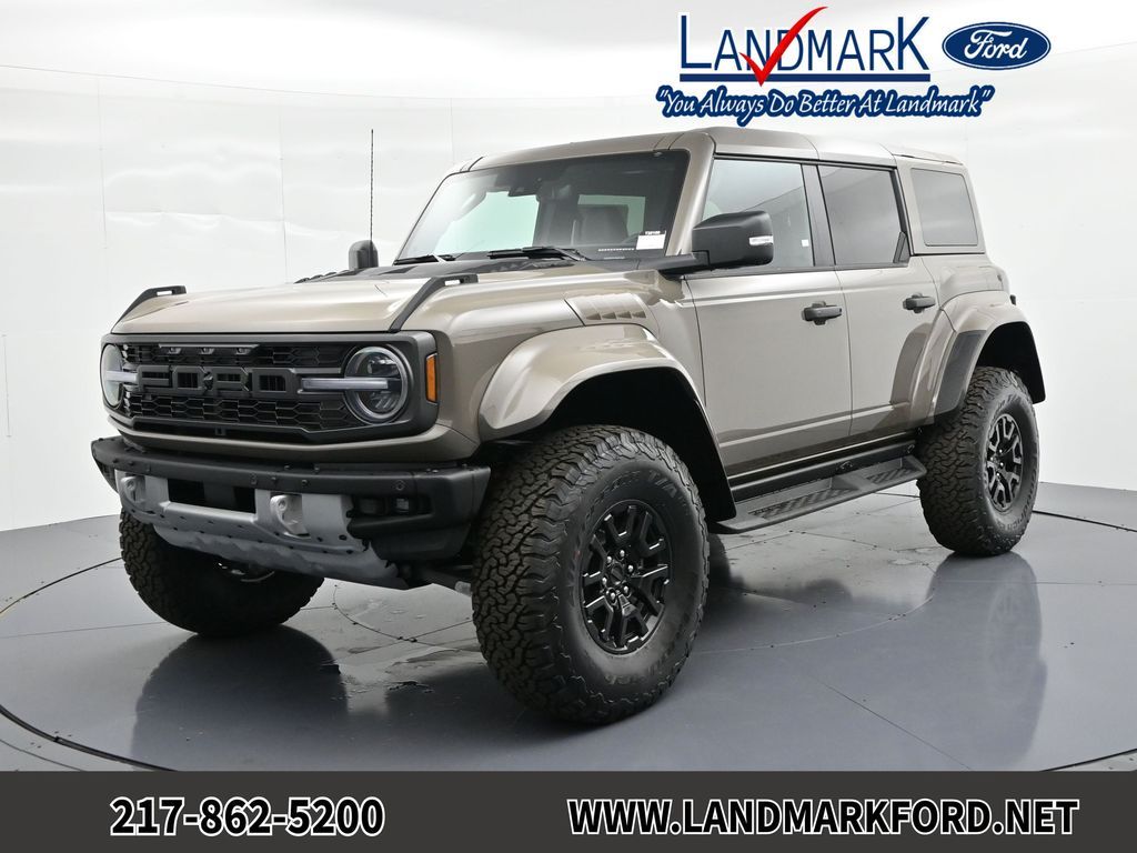 Gray 2026 Ford Bronco Raptor SUV / Crossover Four-Wheel Drive Automatic