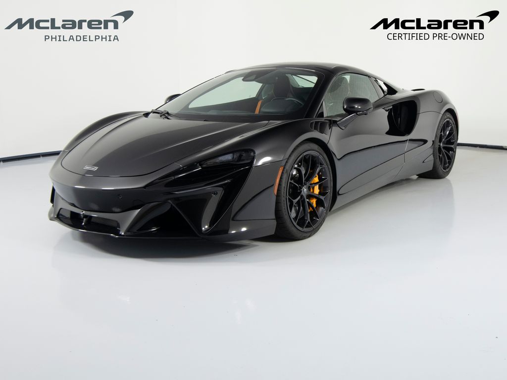 Onyx Black 2025 McLaren Artura RWD Coupe Rear-Wheel Drive 8-Speed Automatic
