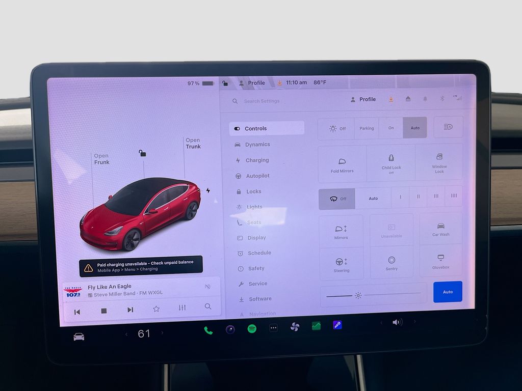 Used 2018 Red Tesla Mid Range image 14
