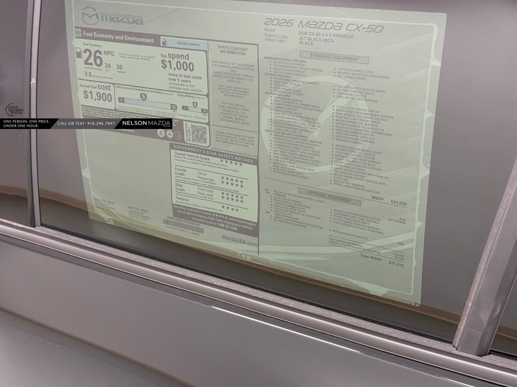 New 2026 Black Mazda 2.5 S Premium image 16