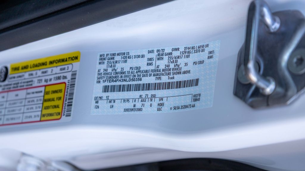 Used 2022 Ford Ranger XLT 4D Crew Cab