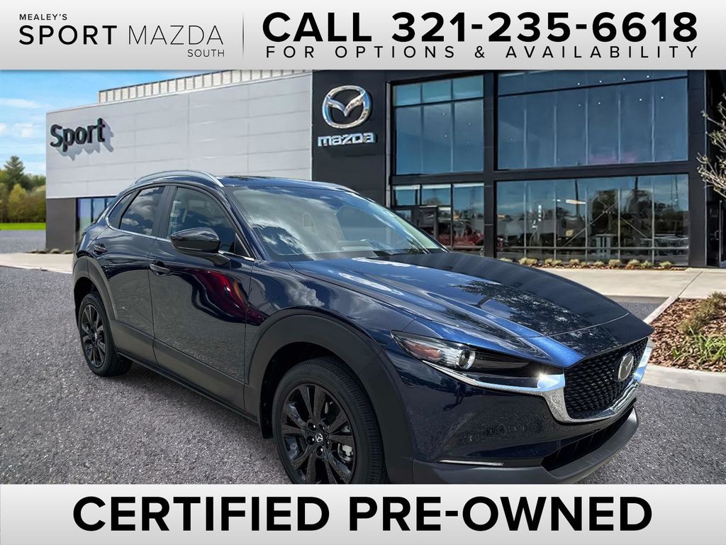 Deep Crystal Blue Mica 2024 Mazda CX-30 SUV / Crossover All-Wheel Drive 6-Speed Automatic