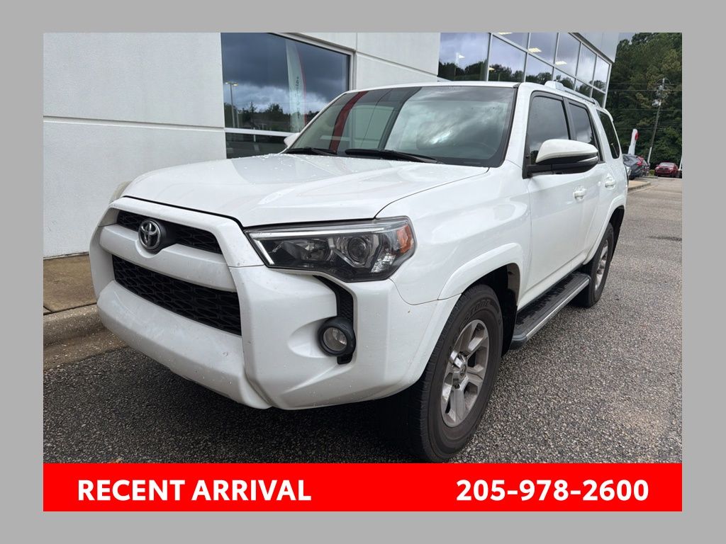 Super White 2018 Toyota 4Runner SUV / Crossover 4X2 5-Speed Automatic Overdrive
