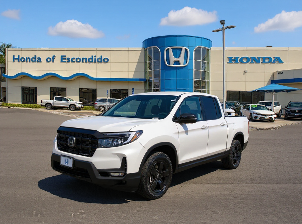 Platinum White Pearl 2026 Honda Ridgeline Pickup Truck All-Wheel Drive 9-Speed Automatic